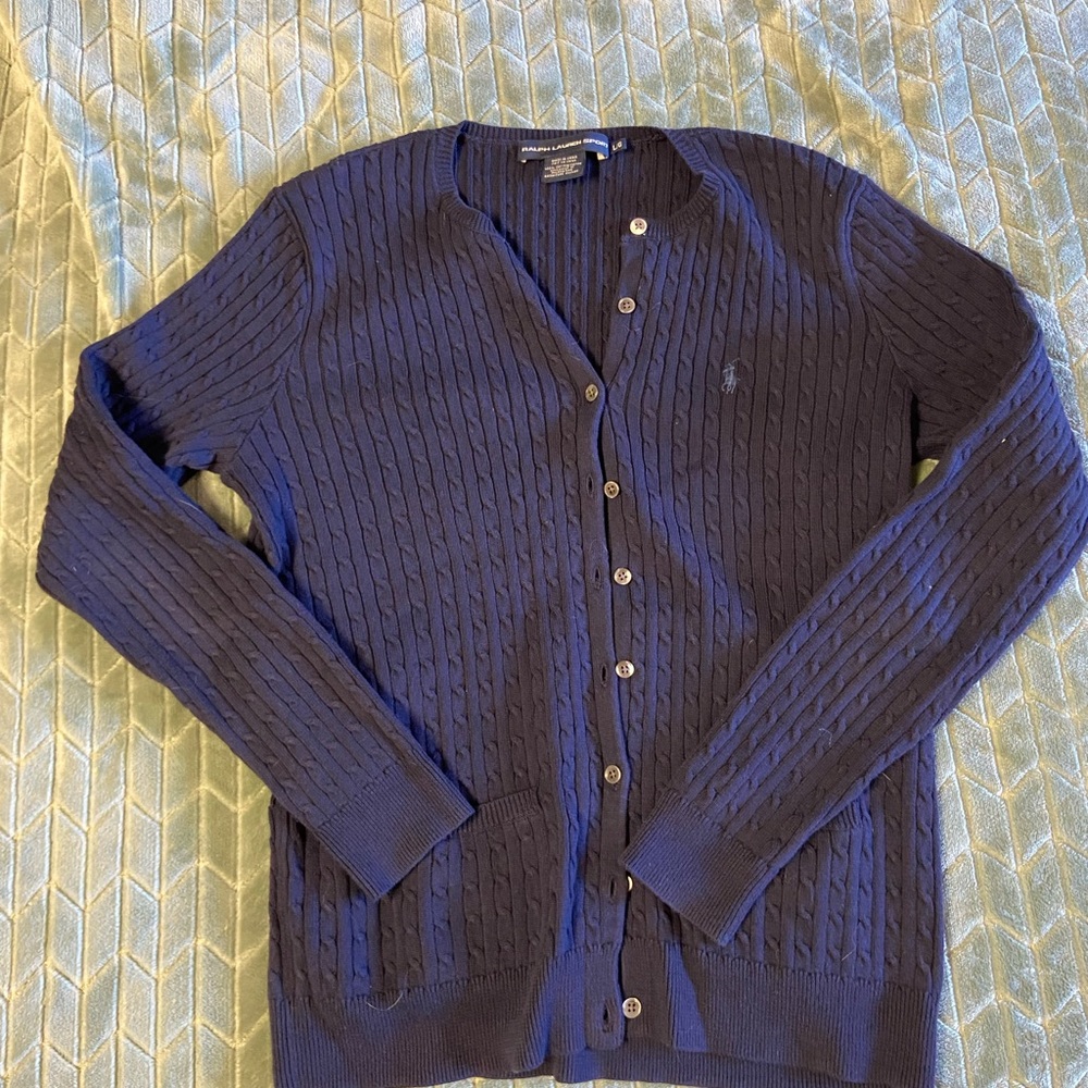 Men's Ralph Lauren Navy Blue Sweater